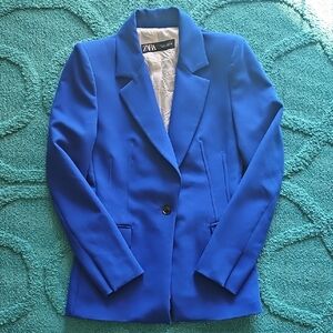 Zara Blue Blazer S